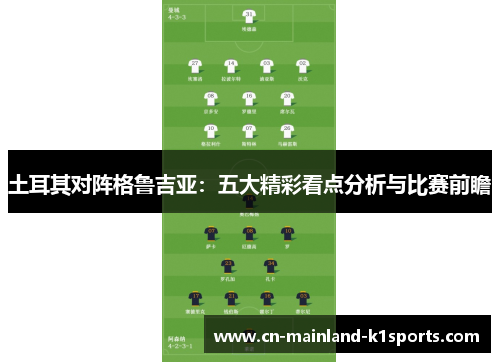 土耳其对阵格鲁吉亚:五大精彩看点分析与比赛前瞻 土耳其对阵格鲁吉亚:五大精彩看点分析与比赛前瞻
